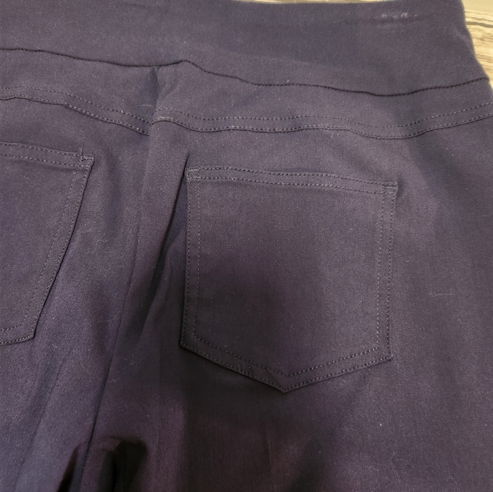 Ruby Rd. Navy Blue Pants Like‎ New - Picture 7 of 9